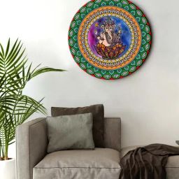 999Store Multicolour MDF Wall Art Painting - Set of 1-picture-47