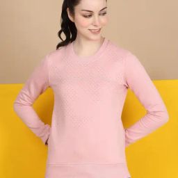 Sweet Dreams Pink Regular Fit Print Sweatshirt-picture-26