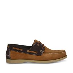 Carlo Romano Men's Tan Boat Shoes-image-37