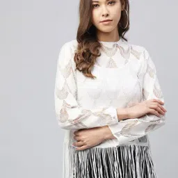 StyleStone White Lace Top-image-12