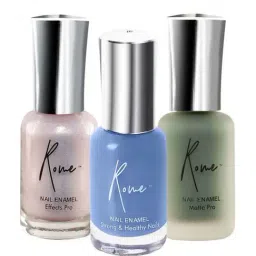 Rome Set of 3 Strong & Healthy, Matte Pro & Effects Pro Nail Enamel-image-63