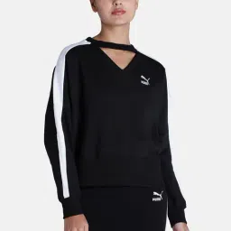 Puma T7 Crew Neck Women Oversized Sweater-image-36