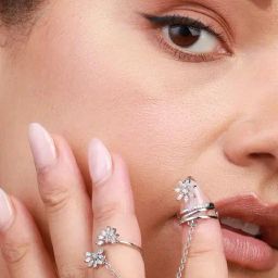 Sohi Silver-Plated Statement Ring image 3