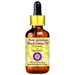 Deve Herbes Pure Jamaican Black Castor Oil with Glass Dropper - 5 ml-28