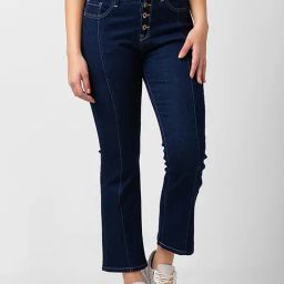 Spykar Navy High Rise Jeans-image-39