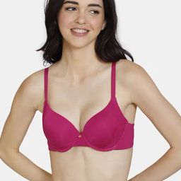 Zivame Purple Cotton Printed T-Shirt Bra-image-59