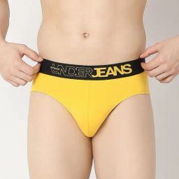 Underjeans By Spykar Assorted Cotton Regular Fit Briefs - Set Of 2-picture-14
