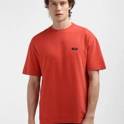 Calvin Klein Red Cotton Comfort Fit T-Shirt-picture-21