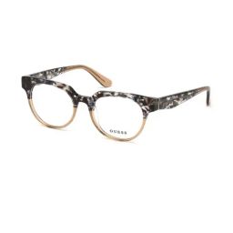 Guess GU265250056FR Havana Oval Eyewear Frames for Women-picture-28