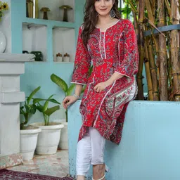 Niona Women Printed Straight Kurta-picture-52