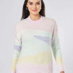 Honey by Pantaloons Multicolored Self Design Sweater-picture-11