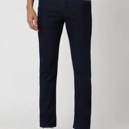 Van Heusen Denim Labs Navy Cotton Slim Fit Jeans-image-86