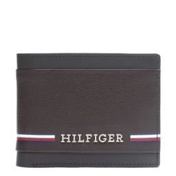 TOMMY HILFIGER Neapoli Brown Casual Leather Bi-Fold Wallet for Men-image-44