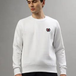 Iconic White Regular Fit Sweatshirt-picture-34