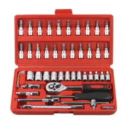 Thunda Tool Kit Screwdriver & Socket Set Multi Purpose Tool Case (Set of 46 Piece)-8