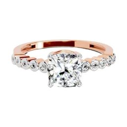 Sparkles Lab Grown Diamond 14k (585) Rose Gold Ring for Women-picture-32