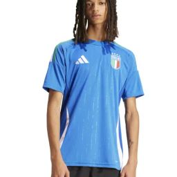 Adidas Blue Slim Fit Printed Jersey-image-53