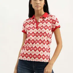 United Colors of Benetton Pink Printed T-Shirt-picture-45