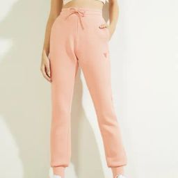 Guess Orange Solid Trackpants-14