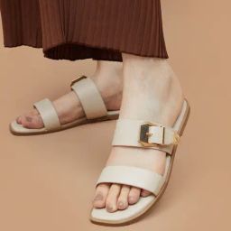 Code by Lifestyle Women's Ivory Slides-picture-1