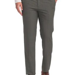 Raymond Green Contemporary Fit Checks Trousers-image-41