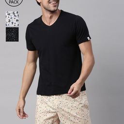 Mast & Harbour Men Printed Boxers Pack of 3-image-0