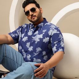 Sztori Plus Size Floral Printed Casual Shirt-picture-12
