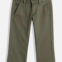 U.S. Polo Assn. Kids Boys Twill Woven Trousers-picture-20