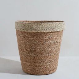 Westside Home Natural Seagrass Planter-Large-image-39