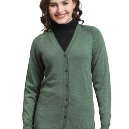 Monte Carlo Green Regular Fit Sweater-39