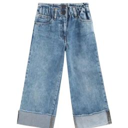 Blue Giraffe Kids Blue Solid  Jeans-image-90