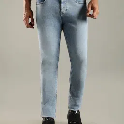 Tommy Hilfiger Blue Cotton Slim Fit Jeans-picture-35
