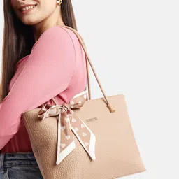 Mast & Harbour Textured Structured Shoulder Bag-18