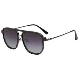 Ted Smith Purple Polarized Aviator Unisex Clip On Frames Clip On Sunglasses-image-70