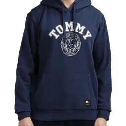 Tommy Hilfiger Navy Logo Regular Fit Hoodie-30