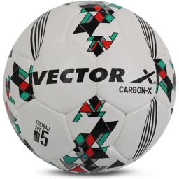 Vector X Carbon-X PU Hand Stitched Football (White) Size - 5-image-21