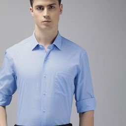 Arrow Pure Cotton Manhattan Slim Fit Opaque Formal Shirt-image-33