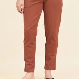 Sweet Dreams Brown Regular Fit Lounge Pants-image-55