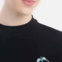YouBella Latest Stylish Enamel Multicolor Bird Shaped Brooch-64