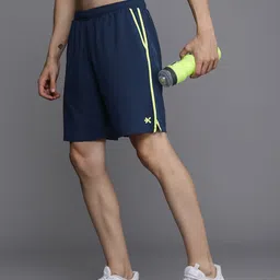 HRX by Hrithik Roshan Men Rapid Dry Antimicrobial Finish Mid-Rise Training Shorts-image-16
