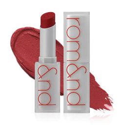 Rom&nd Zero Matte Lipstick 18 Tanning Red - 3 gm-image-6