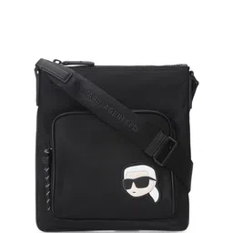 Karl Lagerfeld Embellished PU Swagger Sling Bag-22