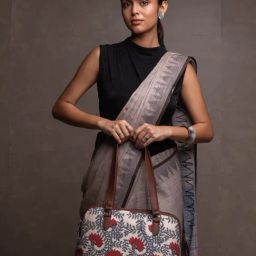 ZOUK Nawabi Couture Printed Tote Handbag-picture-32