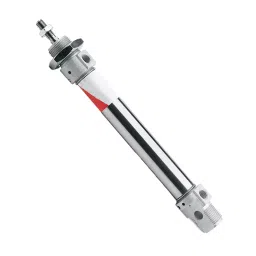 Camozzi 15 mm Stroke Double-Acting Stainless Steel Pneumatic Mini-Cylinders 12 mm Bore, 16N2A12A015-27