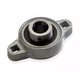 Dayton 1 inch Zinc Die Cast Radial Ball 2 Bolt Flange Bearing , 1A399-image-81