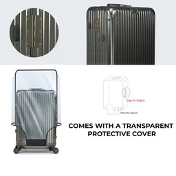 VERAGE Secure Jet Hard Sided Medium Trolley Suitcase image 2
