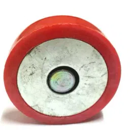 Lovely 2" Inch Round Magnet with Red Plastic Cover-4