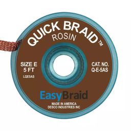 EASYBRAID Desoldering Braid, 5Ft, 25/Pack, Q-E-5AS-picture-28