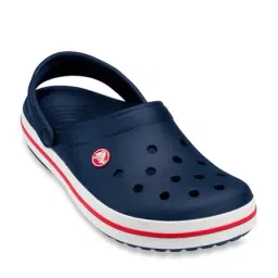 Crocs Unisex Crocband Navy Back Strap Clogs-image-86