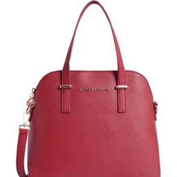 Lino Perros Red Solid Handbag-picture-4